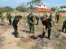 ກະຊວງປ້ອງກັນປະເທດຫວຽດນາມ ຈັດງານຊຸມນຸມມິດຕິງ ຕອບສະໜອງວັນສິ່ງແວດລ້ອມໂລກ